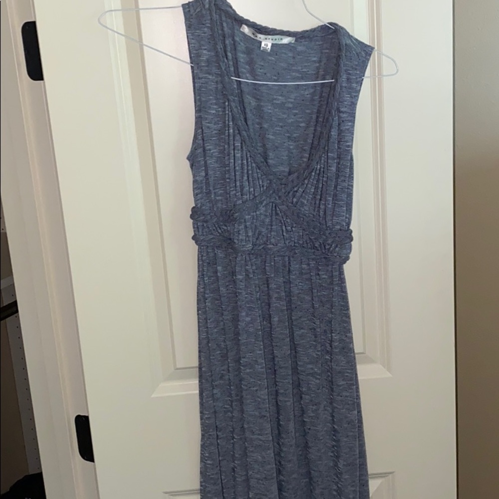 Blue maxi dress
